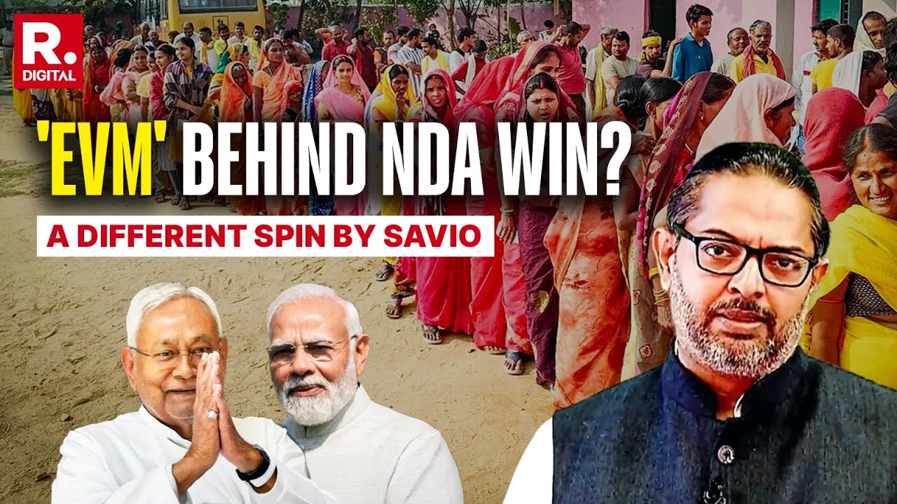 Bihar Election Result 2025: Savio Rodrigues On NDA Win, Congress-RJD INDI Loss | Tejashwi | Nitish