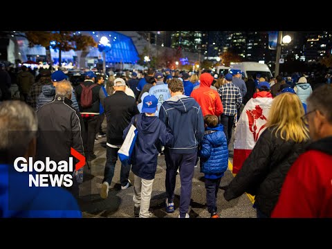 "Very sad": Blue Jays fans react following Game 7 World Series heartbreak loss to Dodgers