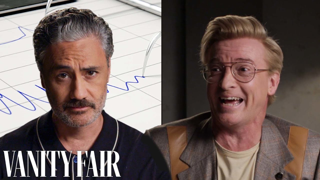 Taika Waititi & Rhys Darby Take Lie Detector Test 🎤