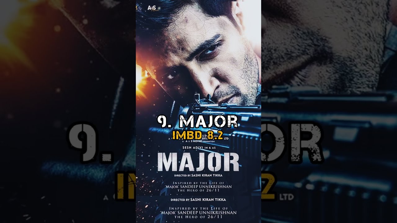 Top 10 Highest-Rated Bollywood & South Indian Movies of 2022 ⭐