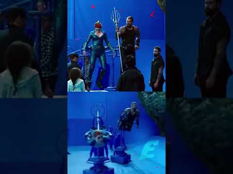 Aquaman Behind The scenes CGI