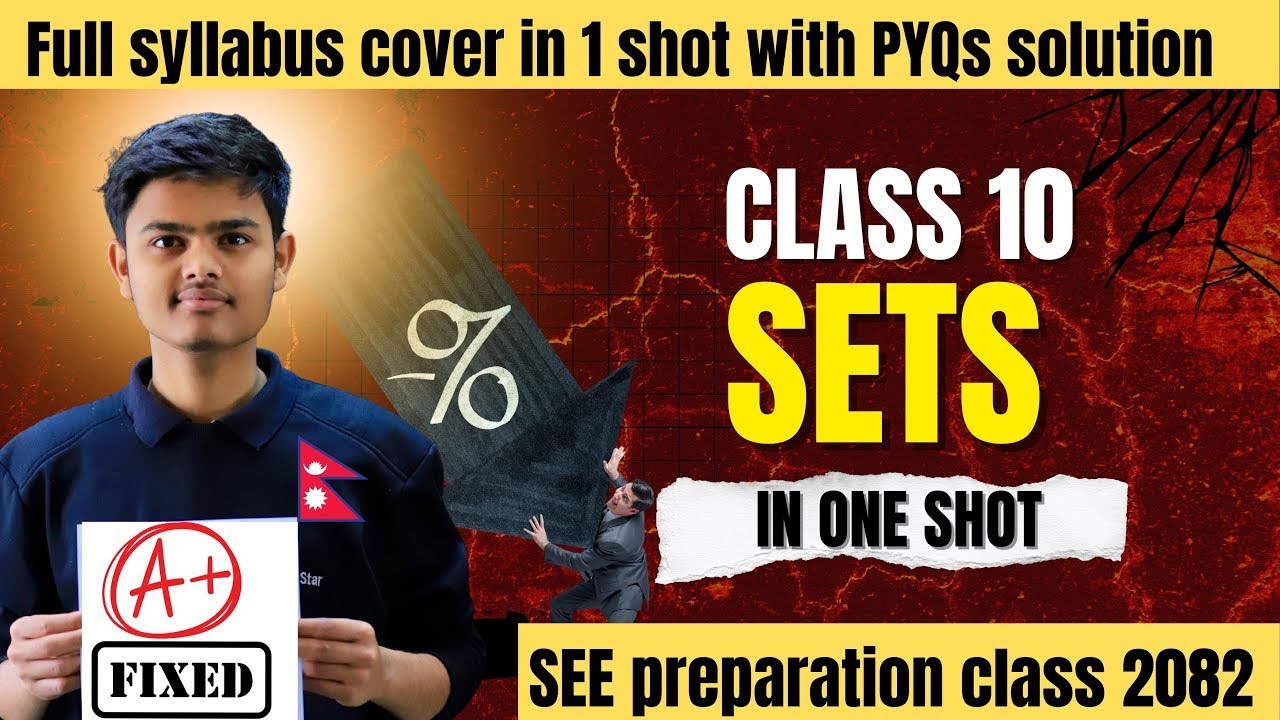 Class 10 Sets Unit-1 | Key Math Questions 2081 📘