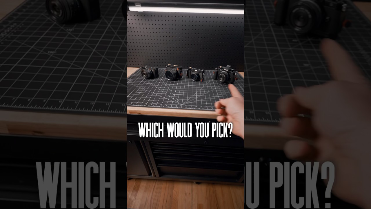 Which Camera Would You Choose? #leica #sonyalpha #fujifilm #nikon