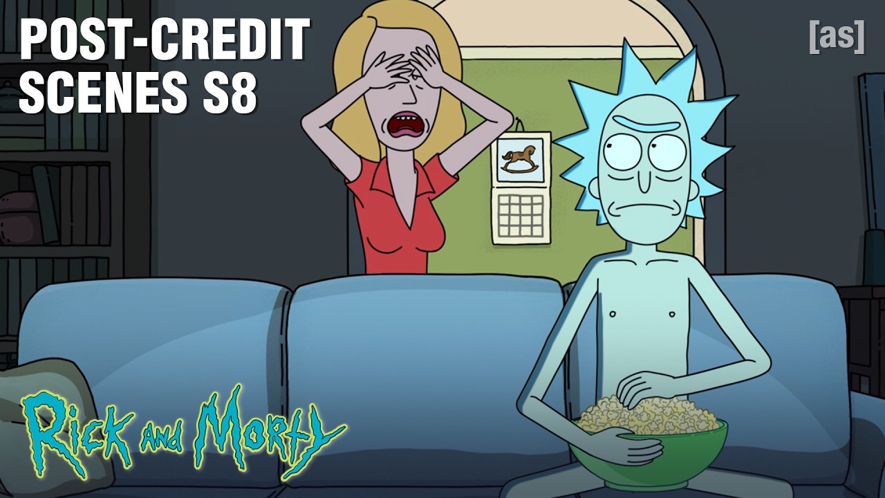 Rick and Morty S8 Post-Credit Scenes on HBO Max
