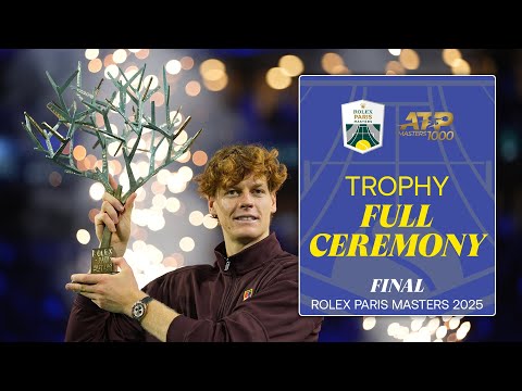 Full Trophy Ceremony | Rolex Paris Masters
