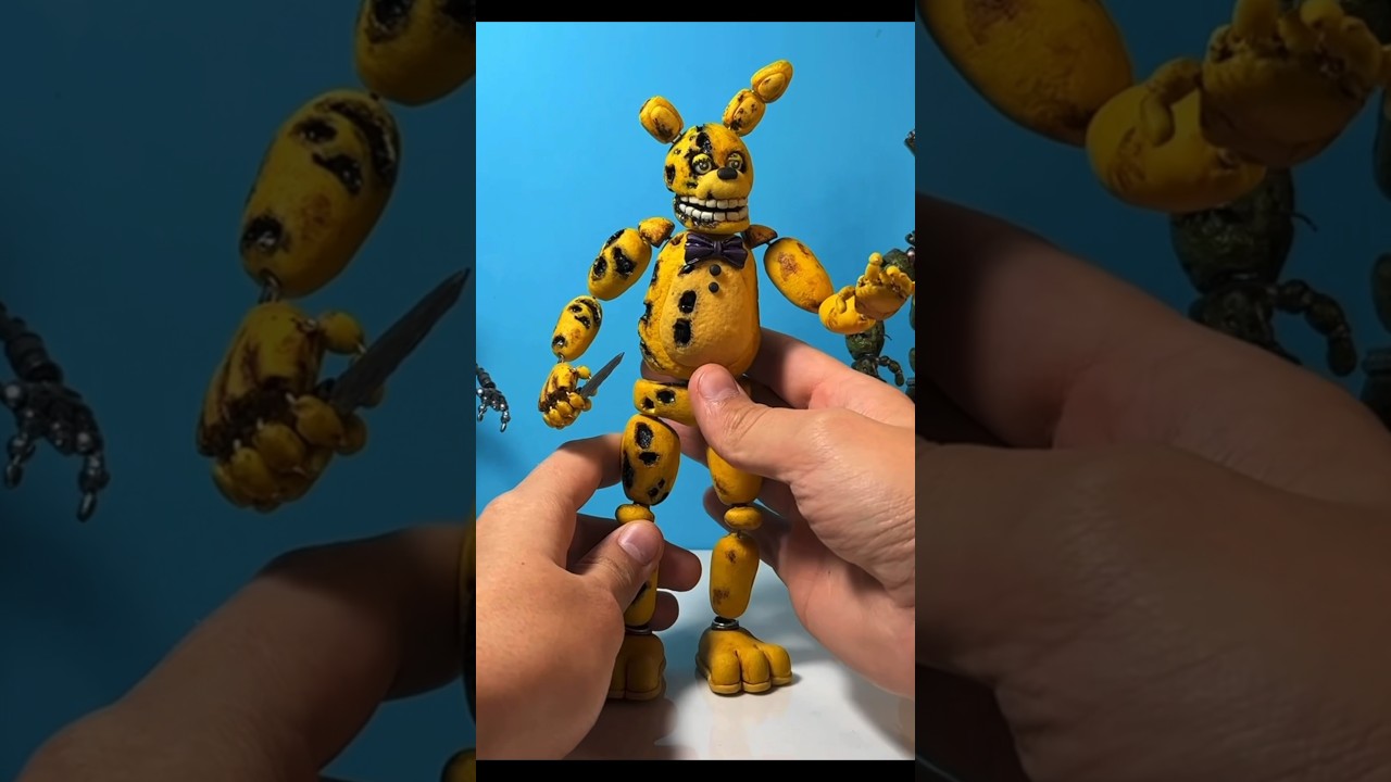 How to Make Spring Bonnie with Polymer Clay 🐰