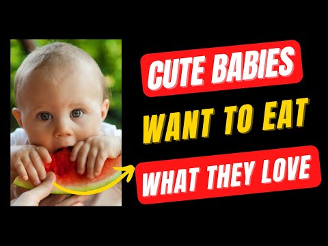 Babies want to eat what they love | Cute Funny Babies | Babyzone