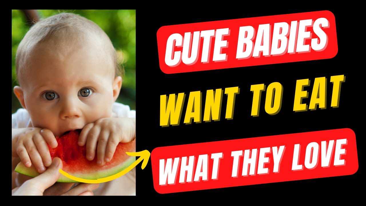 Babies Eat What They Love | Cute & Funny Moments