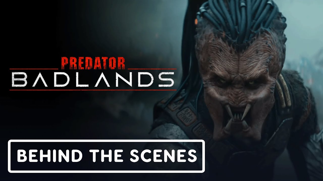 Predator: Badlands - Official 'Prey to None' Behind-The-Scenes Clip (2025) Elle Fanning
