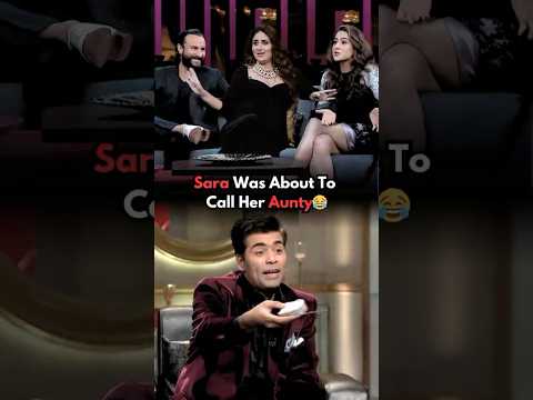 Why Sara Ali Khan Refused To Call Kareena 'MOM'?🤔Karan Johar #saraalikhan #karanjohar #bollywood