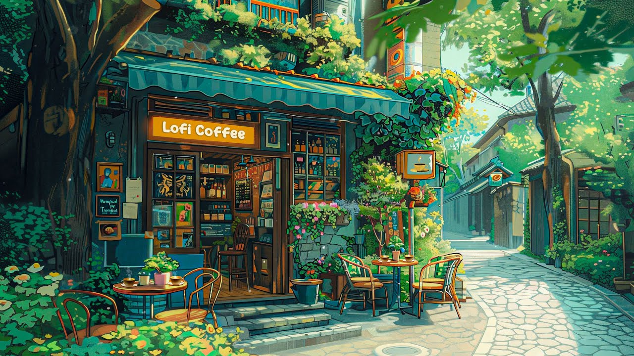 Cafe in the Morning🌻Take a time to work/relax/study with Lofi Music🎧~ Lofi Coffee☕[ Chill Hip Hop ]