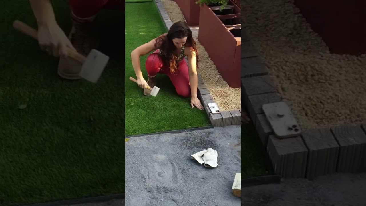 Transform Your Backyard with DIY Turf & Stunning Makeover 🌿