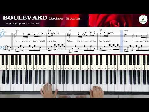 Boulevard (Jackson Browne) | Piano cover | Linh Nhi