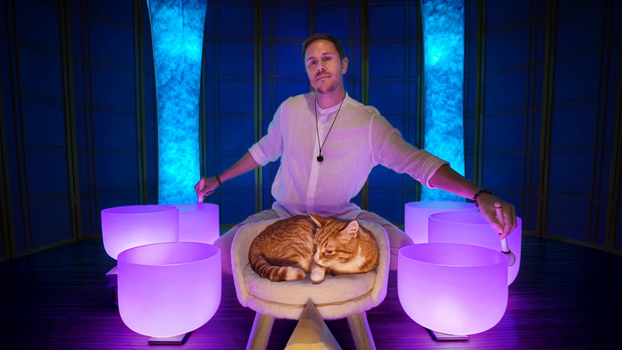 Lower Cortisol with Sound Bath & Crystal Singing Bowls