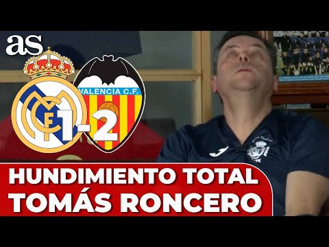 RONCERO, REACCIÓN: de DESQUICIADO al HUNDIMIENTO TOTAL en el REAL MADRID 1 - VALENCIA 2