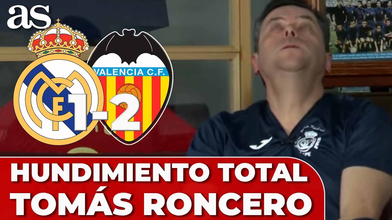 RONCERO, REACCIÓN: De Desquiciado a Hundimiento Total en el Real Madrid 1 - Valencia 2