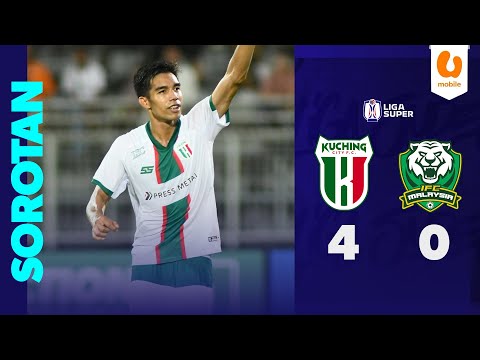 Kuching City FC 4-0 Imigresen FC | Sorotan Liga Super 2025/26