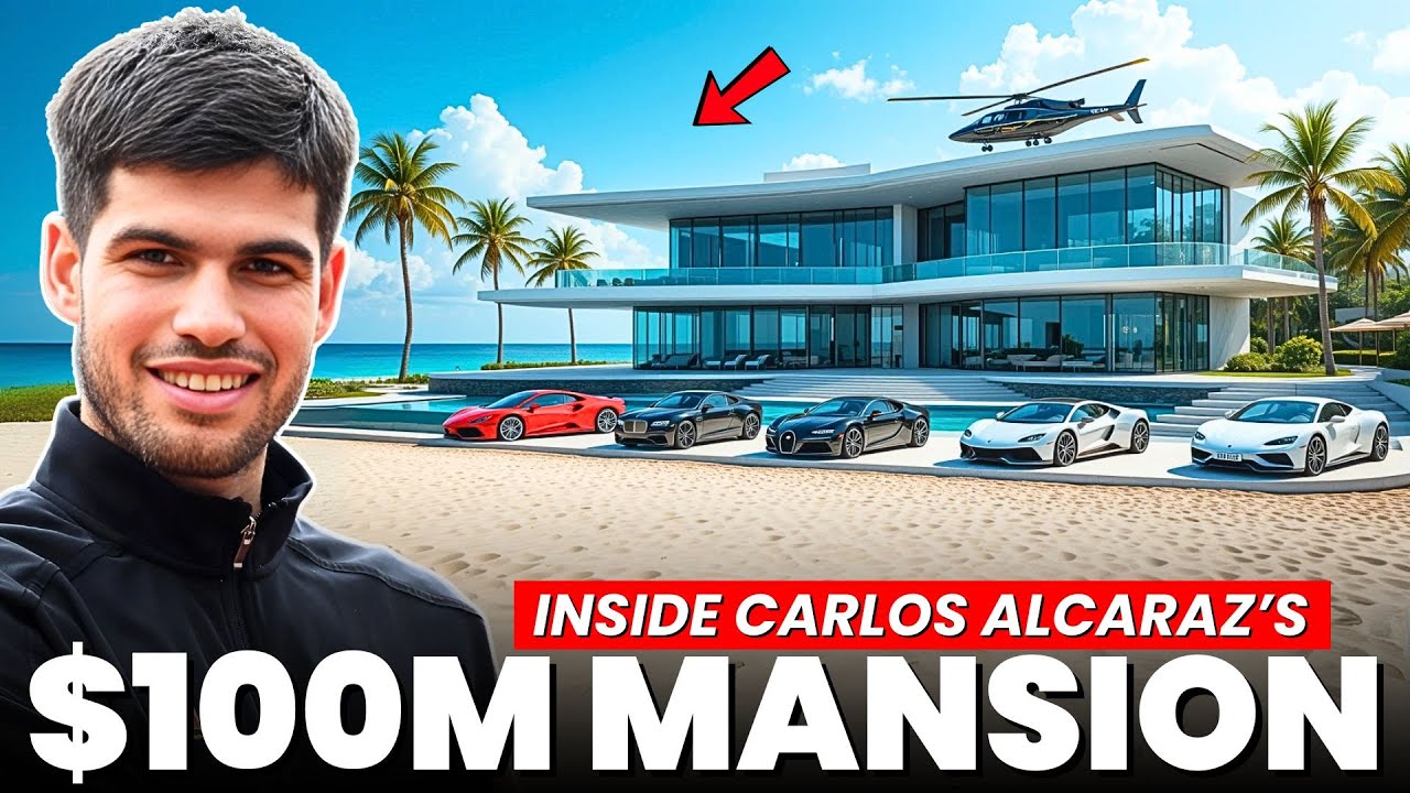 Carlos Alcaraz's Luxurious Lifestyle & Impressive Wealth at 22 🎾
