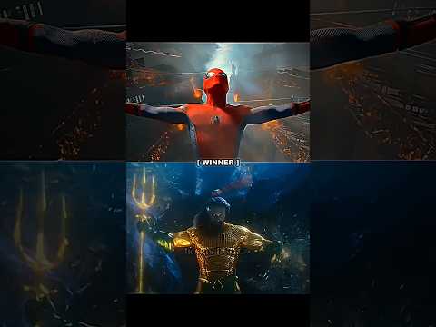 Spiderman vs Aquaman #shorts