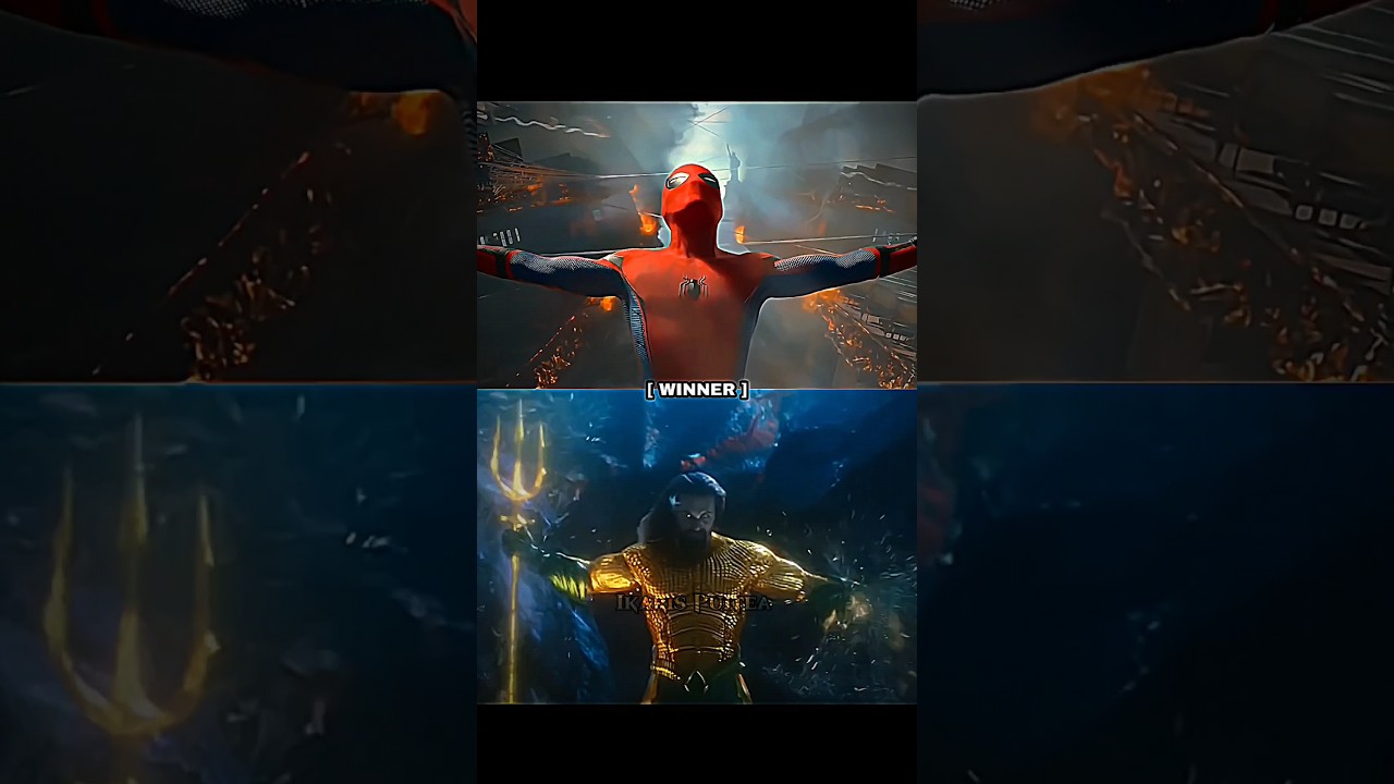 Spider-Man vs Aquaman #Shorts