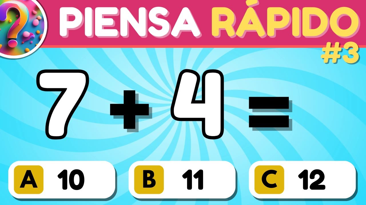 ¿Puedes Resolver Estas 30 Sumas de Matemáticas? ¡Pon a Prueba Tu Mente! 🧠