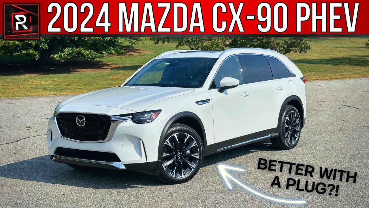 The 2024 2024 Mazda CX-90 PHEV: Luxury 3-Row Hybrid SUV