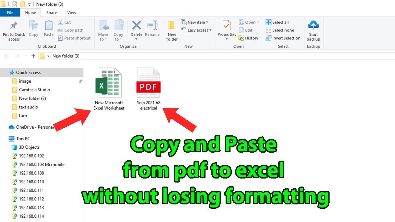 Easiest Way to Copy Data from PDF to Excel 📊