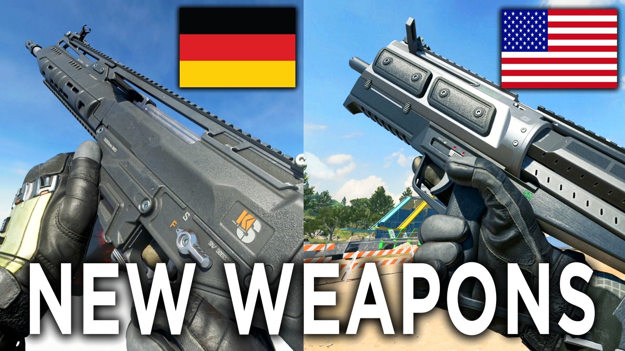 NEW Black Ops 7 Season 4 Weapons Real Names/Origins Showcase