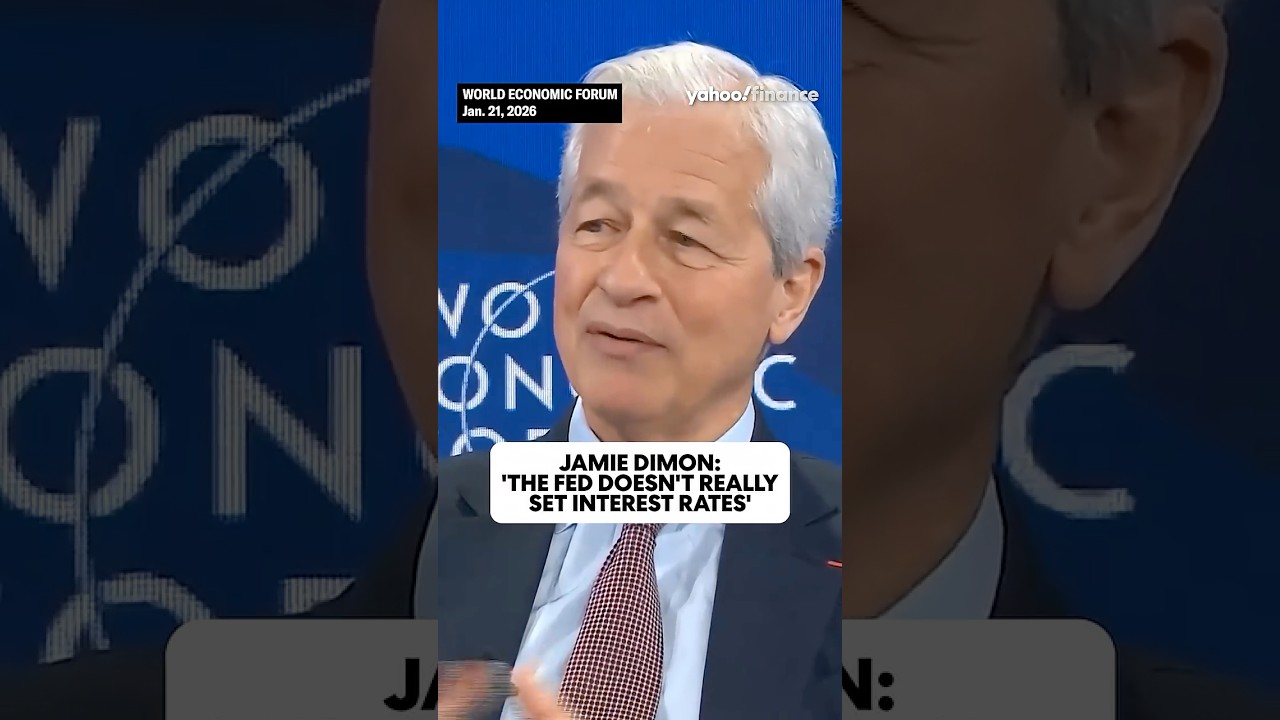 Jamie Dimon: The Fed Doesn't Control Interest Rates