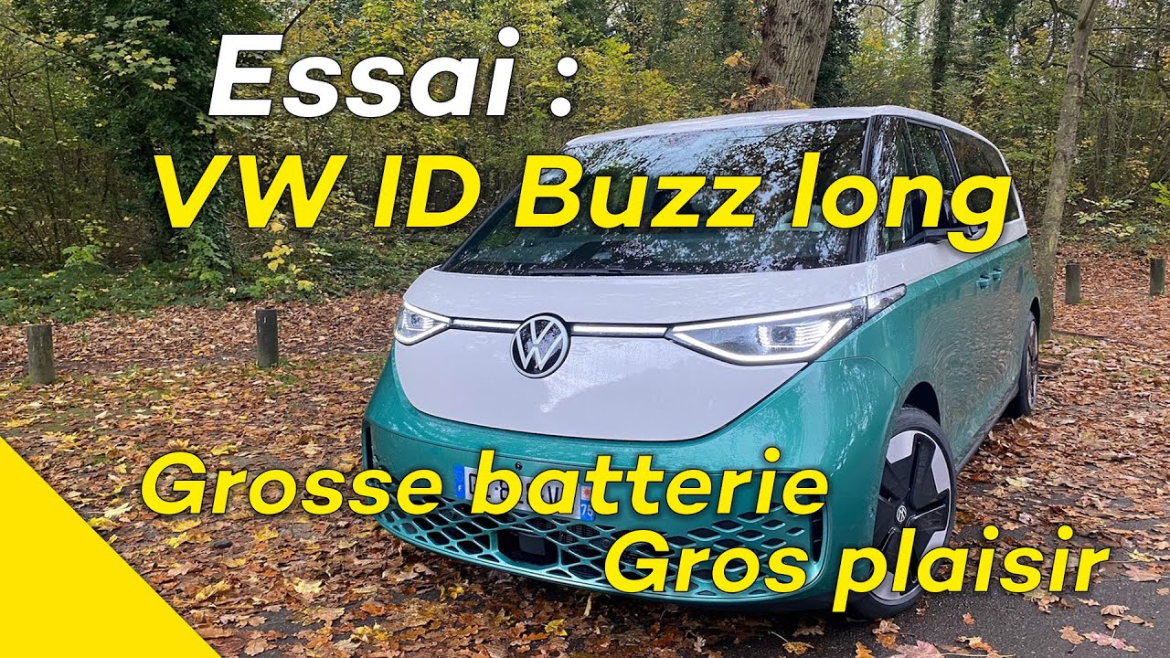 Nouveau VW ID Buzz Long 2025 : Plus de Batterie, Plus d'Autonomie 🚗