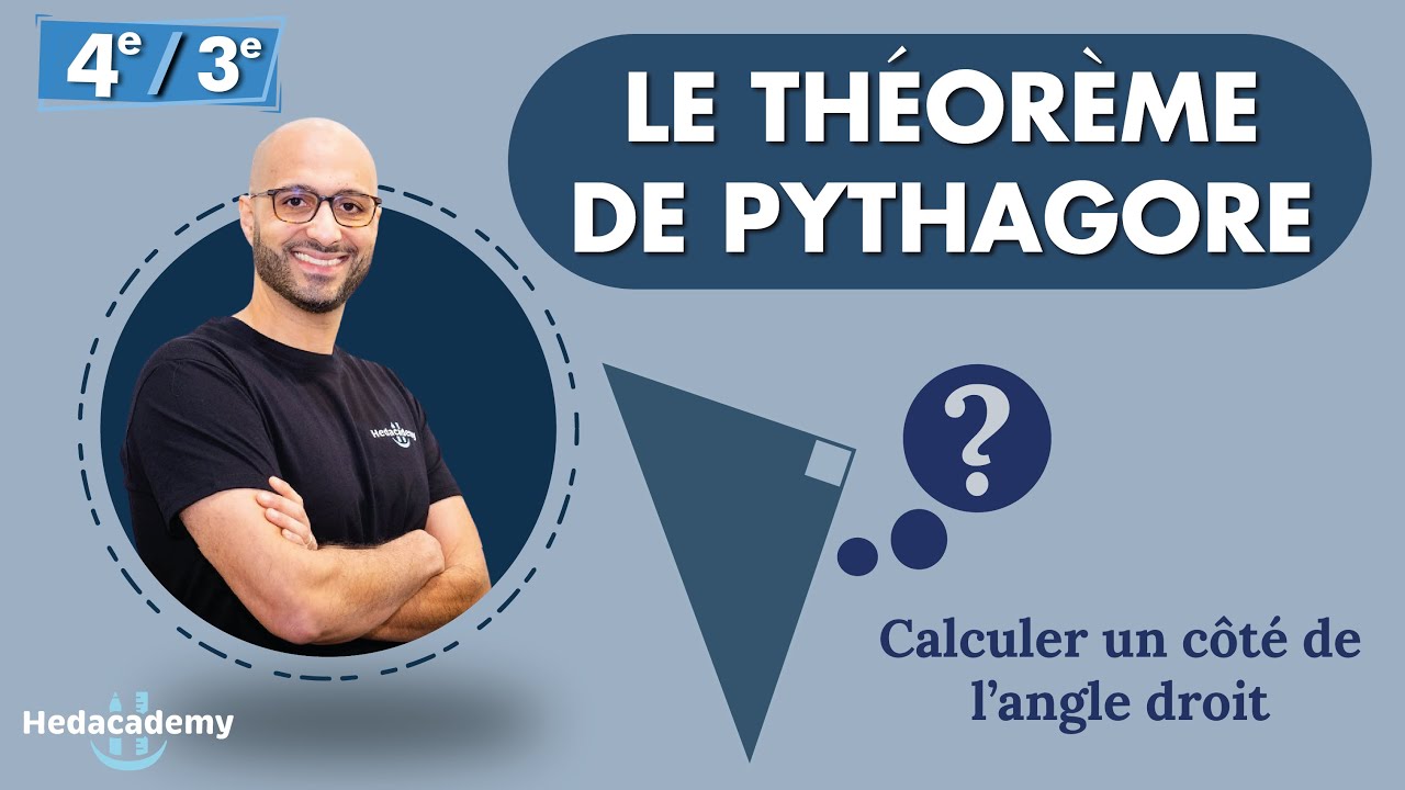 Pythagore : Calculer un côté d'un triangle rectangle
