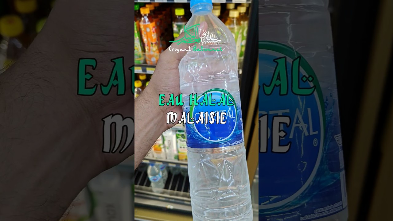 J'ai Trouvé De L'Eau Halal En Malaisie