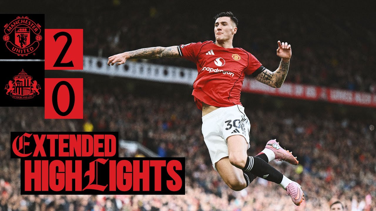 Man Utd 2-0 Sunderland Highlights ⚽