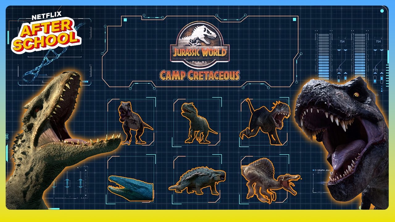 Play as Your Favorite Dinosaur in Jurassic World Camp Cretaceous! 🦖 | Netflix Family