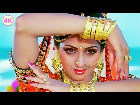 Naino Mein Sapna | 4K Video Song | Himmatwala | Jeetendra, Sridevi | Kishore Kumar | Lata Mangeshkar