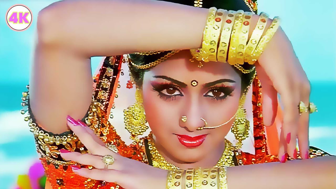 Naino Mein Sapna - 4K Classic Song from Himmatwala (1983) 🎶 | Jeetendra & Sridevi