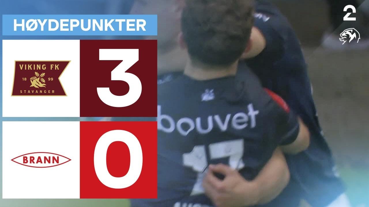 Viking 3-0 Brann: Highlights & Key Moments ⚽