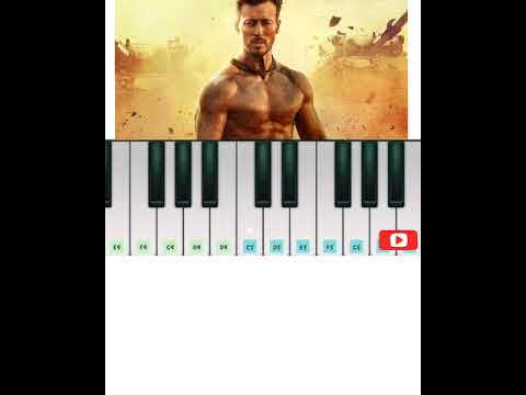 🔴Baaghi 3 - Song Bgm | Tiger shroff | Piano Cover |#shorts