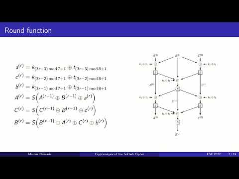 Cryptanalysis of the SoDark Cipher for HF Radio Automatic Link Establishment