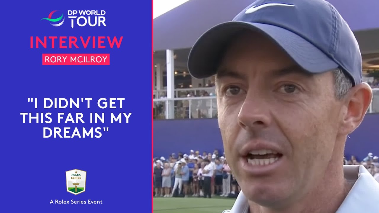 Rory McIlroy's Emotional Moment at 2025 DP World Tour 🏆