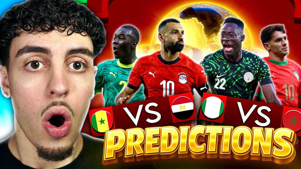 AFCON 2025 Semi-Final Predictions ⚽