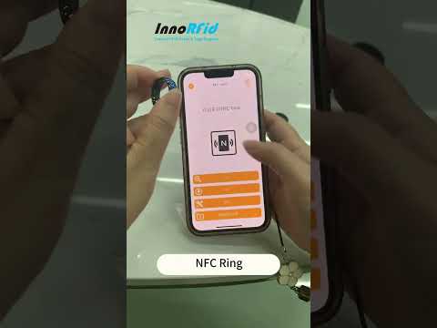 NFC Black Technology Ring-One Ring Multi Use Quick Open#NFC Ping #Smart Ring#factory #tags
