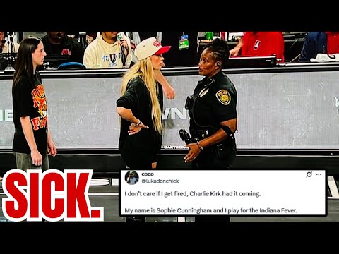 SICK FANS Go After Sophie Cunningham after PAULA BLART MALL COP gets in HER FACE during Fever Win!