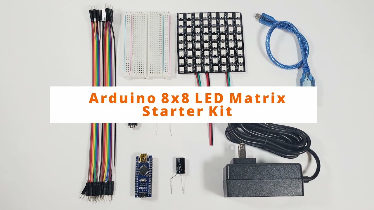 Arduino 8x8 LED Matrix Starter Kit 🌟