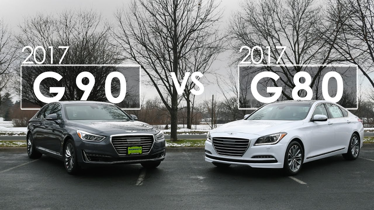 2017 Genesis G80 vs G90 | Morrie's Genesis π