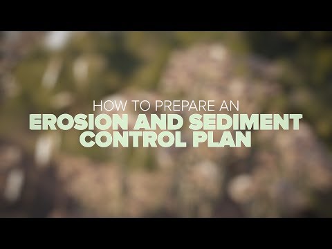 How to Prepare an Erosion and Sediment Control Plan