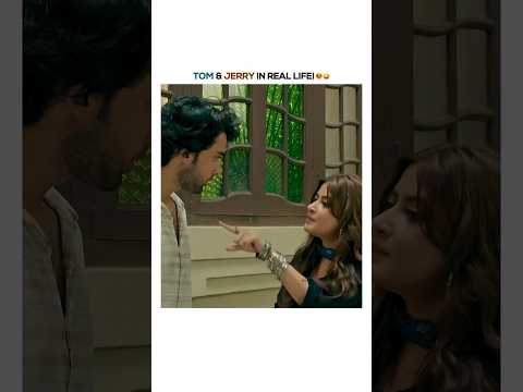 "Tom & Jerry" in Real Life 🤣 #bilalabbas #sajalaly #shorts