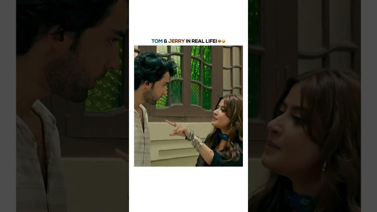 Tom & Jerry in Real Life 🤣 | Pakistani Drama Clips