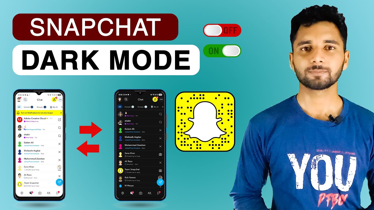 Snapchat Dark Mode Kaise Kare 2025 🌙