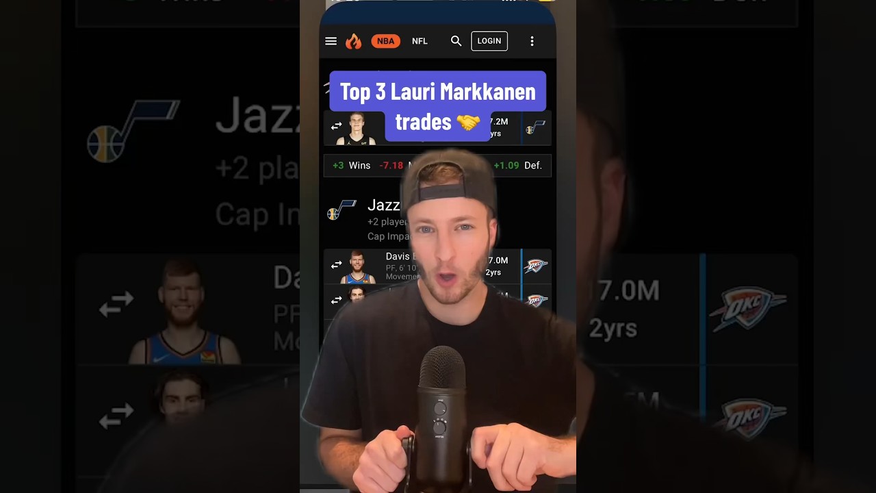 Top 3 Lauri Markkanen Trades That Changed the Game 🤝